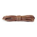 Шнурки для обуви коричневые тонкие Kaps Thin Round Laces, 60 см
