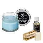 Набор для ухода за обувью из замши и нубука светло-голубой MAVI STEP Aurora Kit