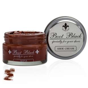 Крем для обуви Япония Boot Black Shoe Cream, 55 мл фото 11020
