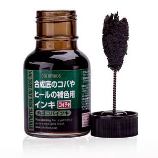 Краска для подошвы обуви Япония Columbus Synthetic Edge Ink, 70 мл фото 48355