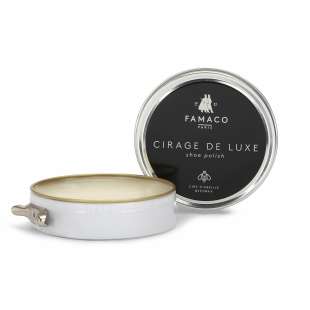 Воск для обуви бесцветный Франция Famaco Cirage De Luxe, 50 мл фото 94455